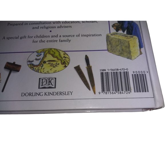 VTG The Children's Illustrated Bible Dorling Kindersley 1994 Child Bible - Picture 3 of 12